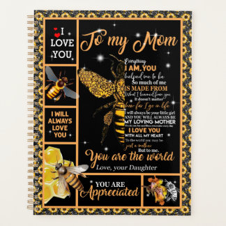 Personalisiert zu meiner Mama Liebe von Daughter B Planer