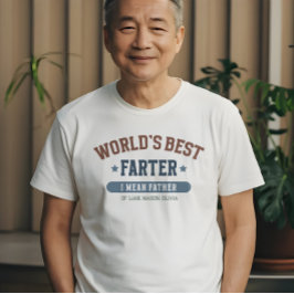 Personalisiert zum besten Vater der Welt T-Shirt