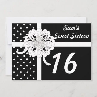 Personalisierte 16 . Geburtstag-Einladung - indivi Einladung