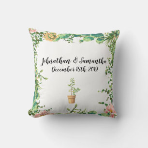 Personalisierte 16"x16" Drehkissenplatte Bohemisch Kissen