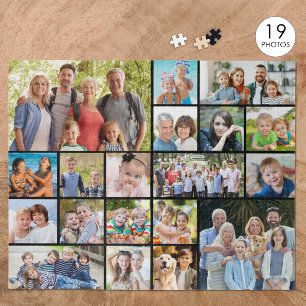 Personalisierte 19-Bild-Collage - benutzerdefinier