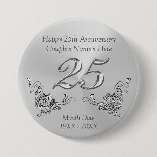Personalisierte 25. button