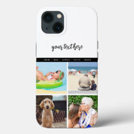 Personalisierte 4 Foto Liebe Erinnerungen halten Case-Mate iPhone Hülle