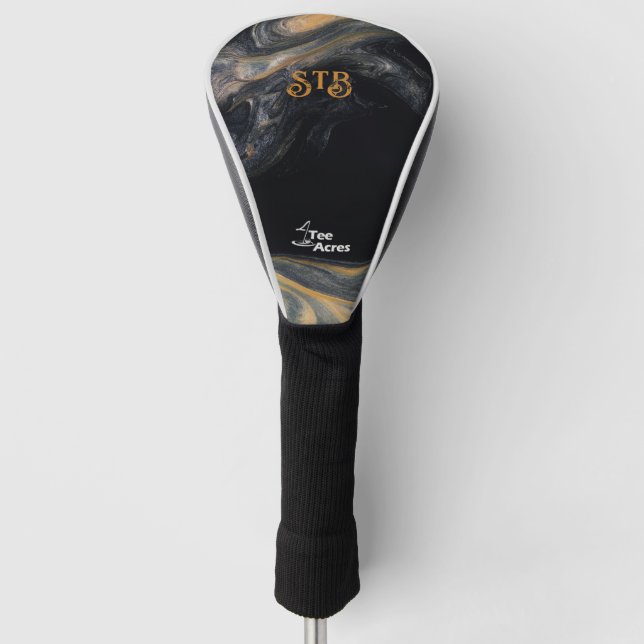 Personalisierte 4-T-Shirt-Acres-Abdeckung Golf Headcover (Vorderseite)