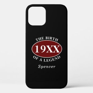 Personalisierte 60. Geburtstagsgeburt eines legend Case-Mate iPhone Hülle