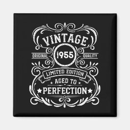 Personalisierte 70 Vintage Geburtstagsparty Magnet