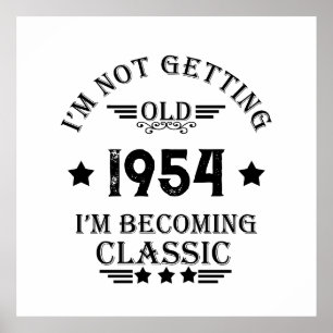 Personalisierte 70 Vintage Geburtstagsparty Poster
