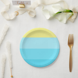 Personalisierte 7" Rundpapierplatte Pappteller