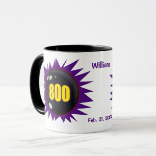 Personalisierte 800-Serie im Bowling, Tasse