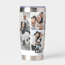Personalisierte 8-Foto-Collage Dad