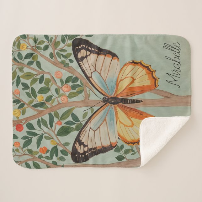 Personalisierte Abriebfestigkeit Sherpadecke (Vorderseite (Horizontal))
