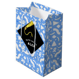 Personalisierte Abschluss-Geschenktasche mittel Mittlere Geschenktüte