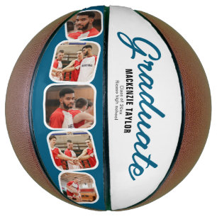 Personalisierte Abschluss-Klasse für Foto und Text Basketball