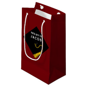 Personalisierte Abschlussgeschenktasche Kleine Geschenktüte