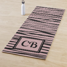 Personalisierte abstrakte Linie Schwarz Rosa Grau