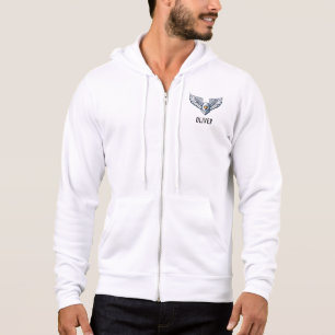 Personalisierte Adlerflügel Hoodie