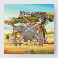 Personalisierte afrikanische Tiere