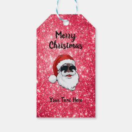 Personalisierte afroamerikanische Weihnachtsmarken Geschenkanhänger