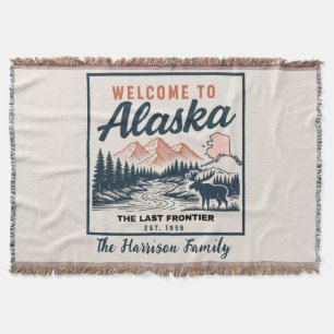 Personalisierte Alaska-Wurfdecke Decke