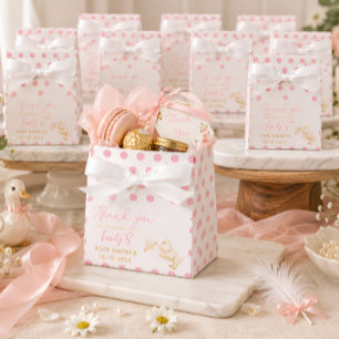 Personalisierte Alberne Gans Mädchen Baby Shower Geschenkschachtel
