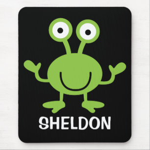 Personalisierte Alien für Kinder Mousepad