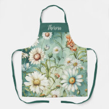 Personalisierte All-over-Print-Schürze, Daisy-Schü