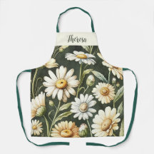 Personalisierte All-over-Print-Schürze, Daisy-Schü