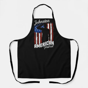 Personalisierte amerikanische Patriot-Soldat-USA-F Schürze