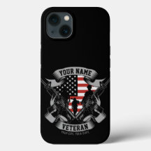 Personalisierte amerikanische Veteran Proud Vet US