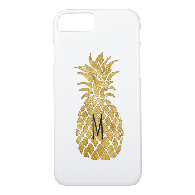 personalisierte Ananas Case-Mate iPhone Hülle (Rückseite)