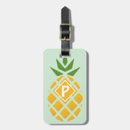 Personalisierte Ananas Gepäckanhänger