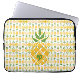 Personalisierte Ananas Laptopschutzhülle