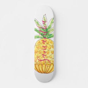 Personalisierte Ananas Skateboard