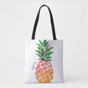 Personalisierte Ananas-Tote-Tasche Tasche