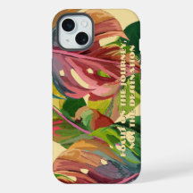 Personalisierte Anfangsbuchstabe Tropische Botanis