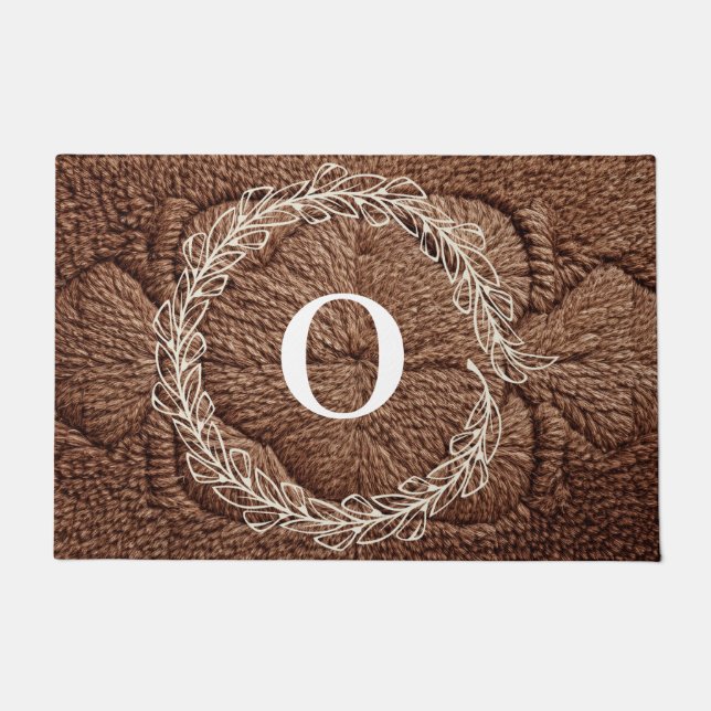 Personalisierte Anfangsdosis Fußmatte (Vorderseite)