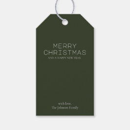Personalisierte/anpassbare Weihnachtsmarke Geschenkanhänger