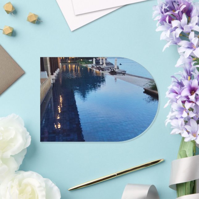 Personalisierte Anpassung Acryleinladungen (Insitu (Hochzeit))