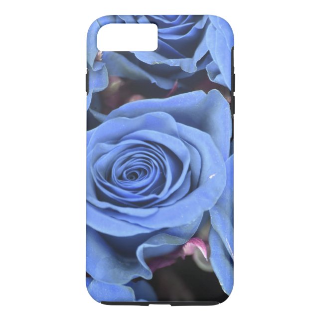 Personalisierte Anpassung der Blue-Rose Case-Mate iPhone Hülle (Rückseite)