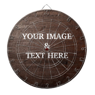 Personalisierte Anpassung Ihres eigenen Fotos & Te Dartscheibe