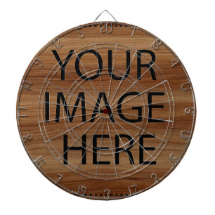 Personalisierte Anpassung Ihres eigenen Fotos & Te Dartscheibe