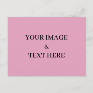 Personalisierte Anpassung Ihres eigenen Fotos & Te Postkarte