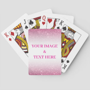 Personalisierte Anpassung Ihres eigenen Fotos & Te Spielkarten