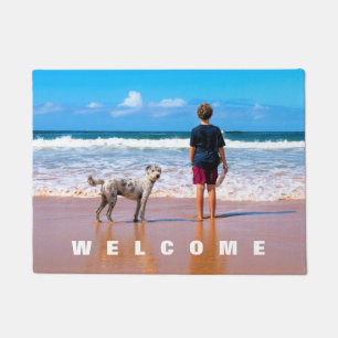 Personalisierte Anpassung Ihres Fotos Doormat Fußmatte