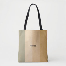 personalisierte anständige Streifen-Tasche  Tasche