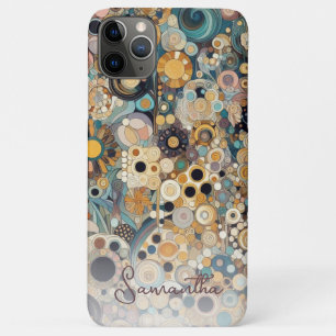Personalisierte Antik Art Nouveau Stil Blumen Case-Mate iPhone Hülle