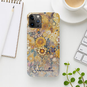 Personalisierte Antik Art Nouveau Stil Blumen Case-Mate iPhone Hülle