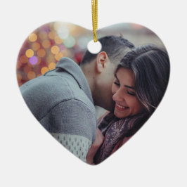 Personalisierte Antrag-Weihnachtsverzierung Keramik Ornament