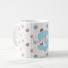 Personalisierte Aquarellmünzen Kaffeetasse