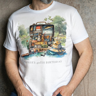 Personalisierte Aquarellparty T-Shirt